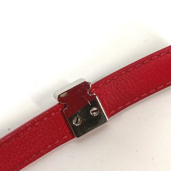 LOUIS VUITTON Monogram Bracelet Lockit Accessories Double Bracelet - Picture 9 of 14